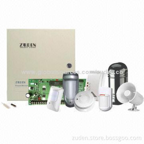 Central Monitoring Alarm System, Keypad, PIR Motion Sensor, Siren, Gas Detector, Door sensor